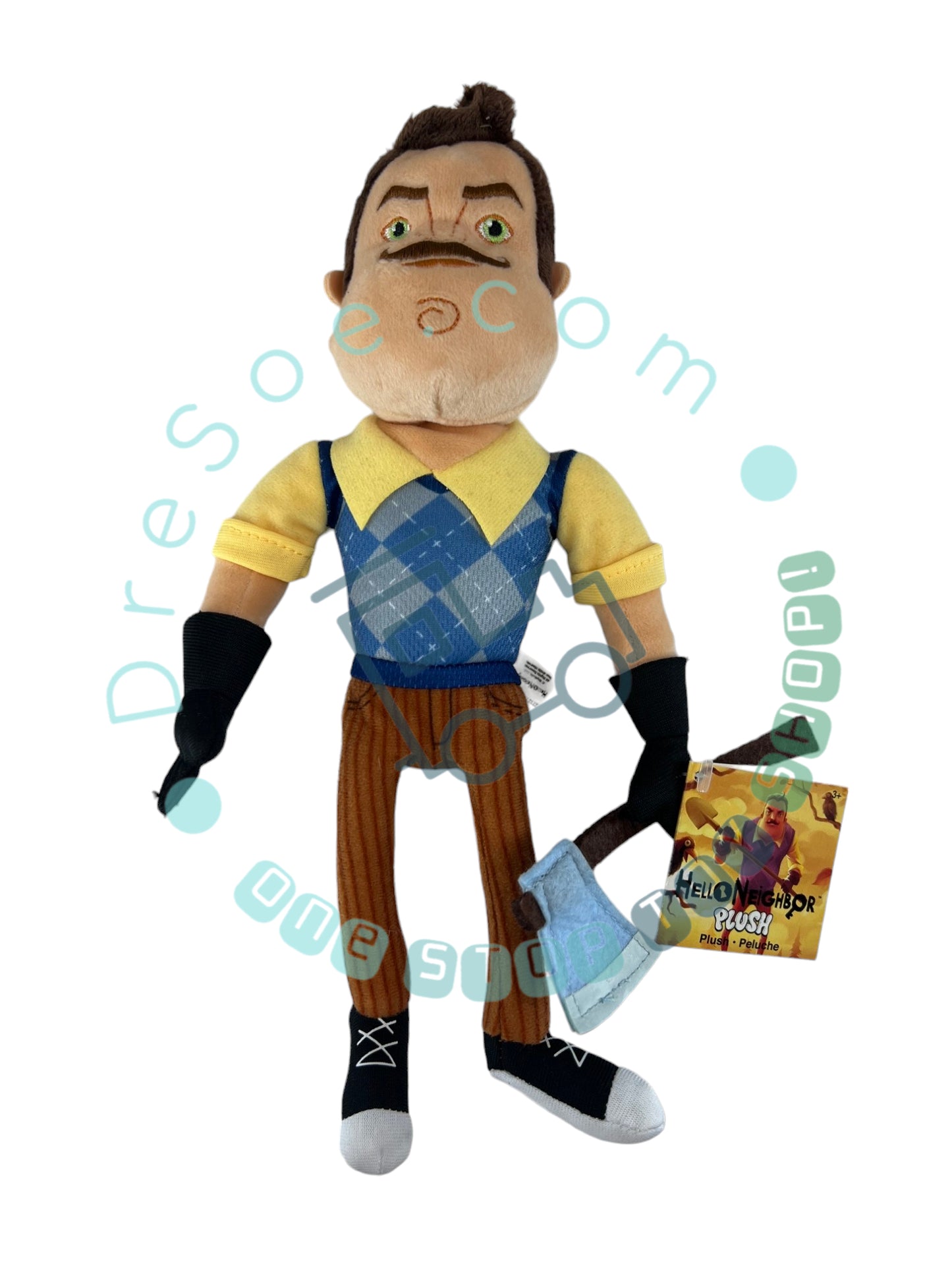 Hello Neighbor 10 inch Plush - 2017 Zag Toys - Mr. Peterson - Individual Plush figures