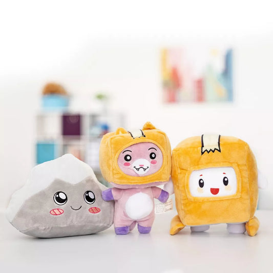 LankyBox - Peluche 6 pouces - RPG 2021 - Rocky Foxy Boxy - Collection complète