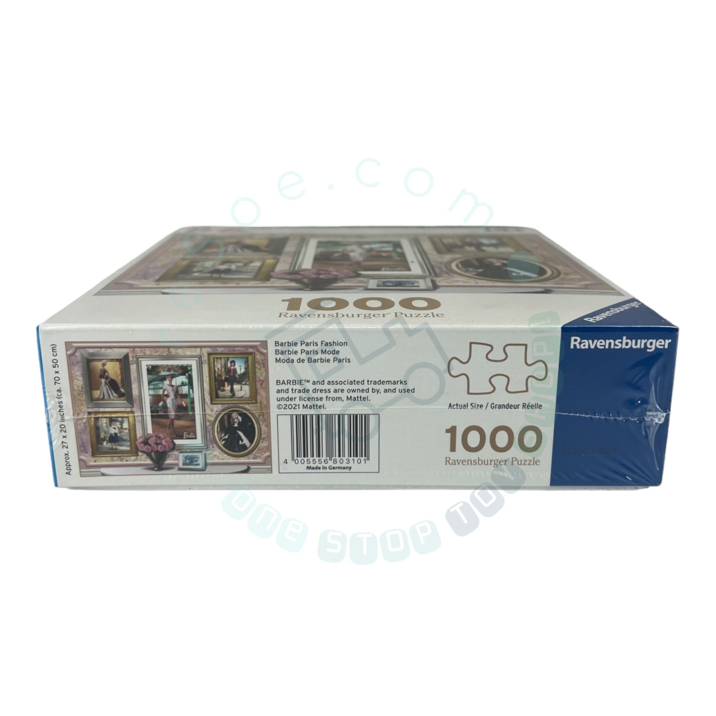 Ravensburger - Barbie - Paris Mode - Puzzle 1000 pièces