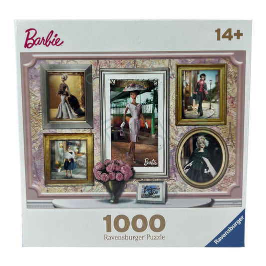 Ravensburger - Barbie - Paris Mode - Puzzle 1000 pièces