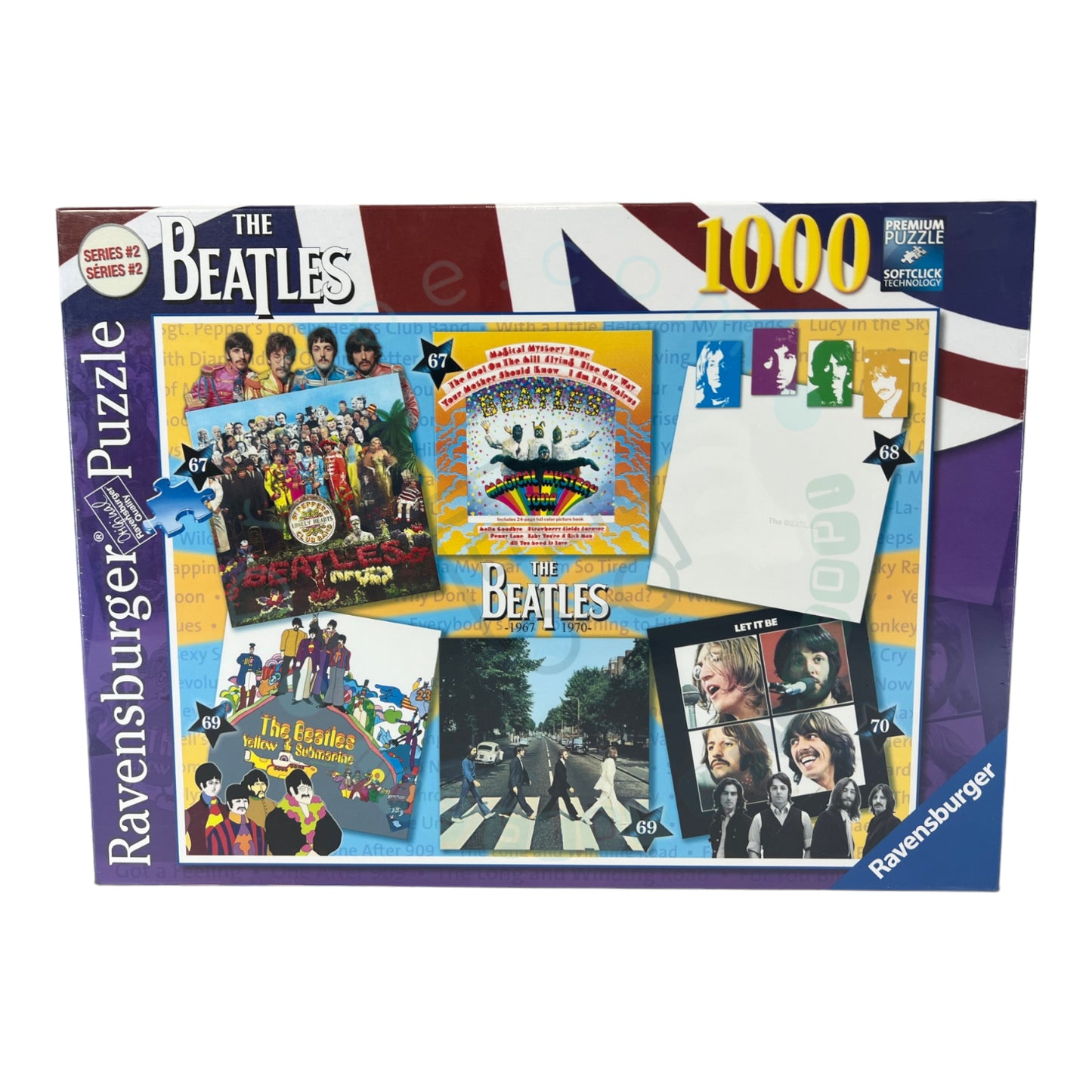 Ravensburger - Beatles : Albums 1967-70 - Puzzle 1000 pièces