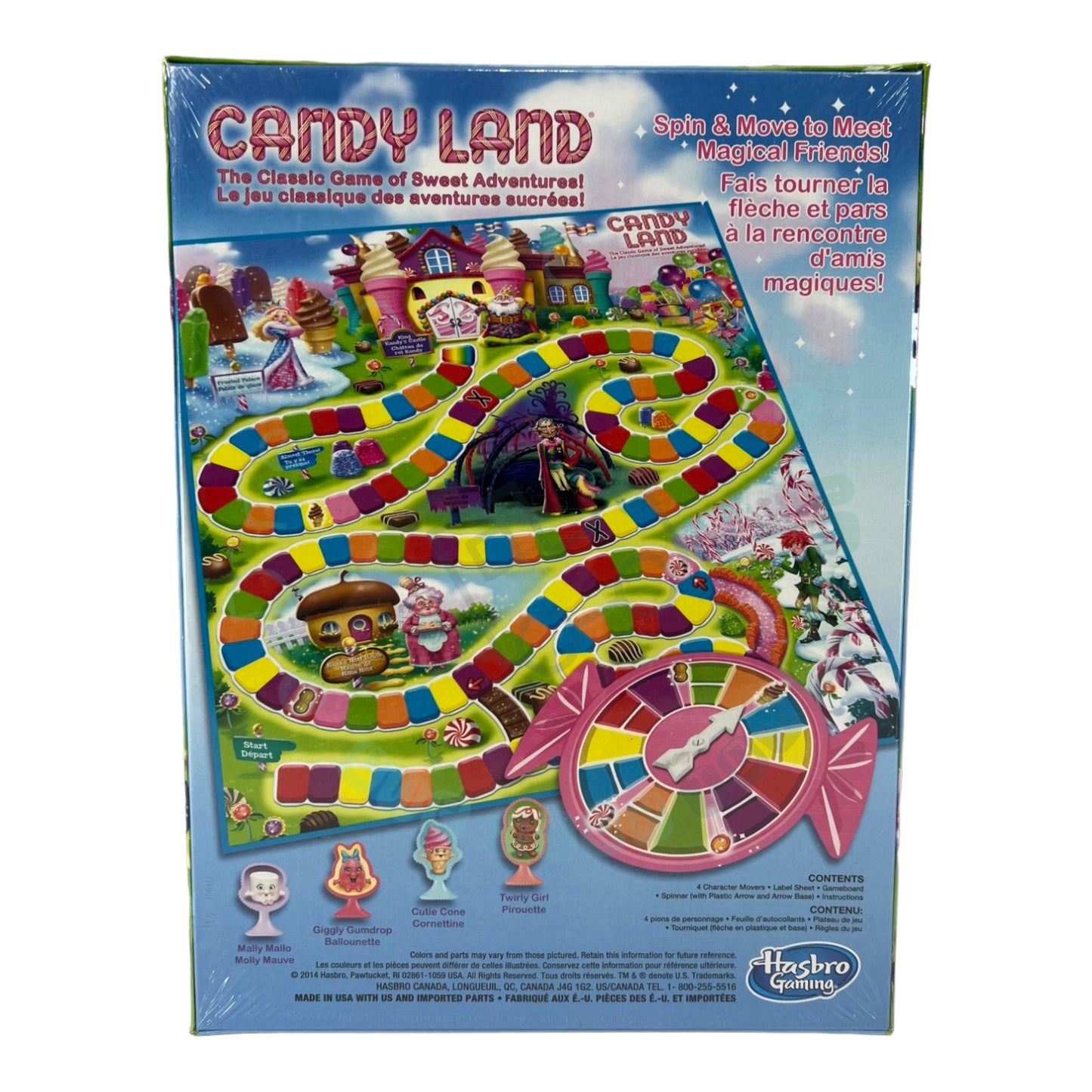 Candy Land - Hasbro board game - Bilingual edition