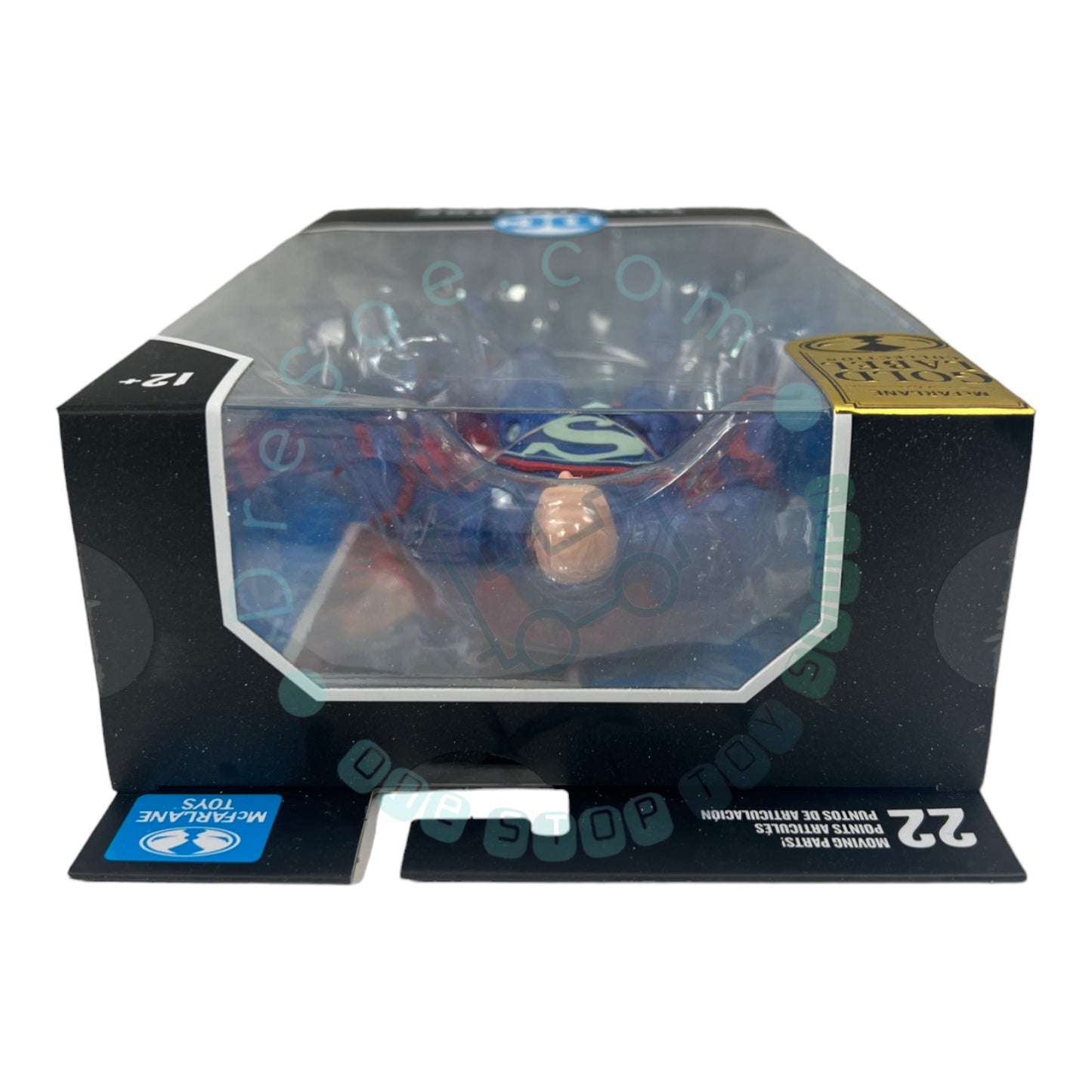 DC Comics Multiverse Rebirth - Figurine Lex Luthor Blue Power Suit avec cape rouge - Collection Gold Label