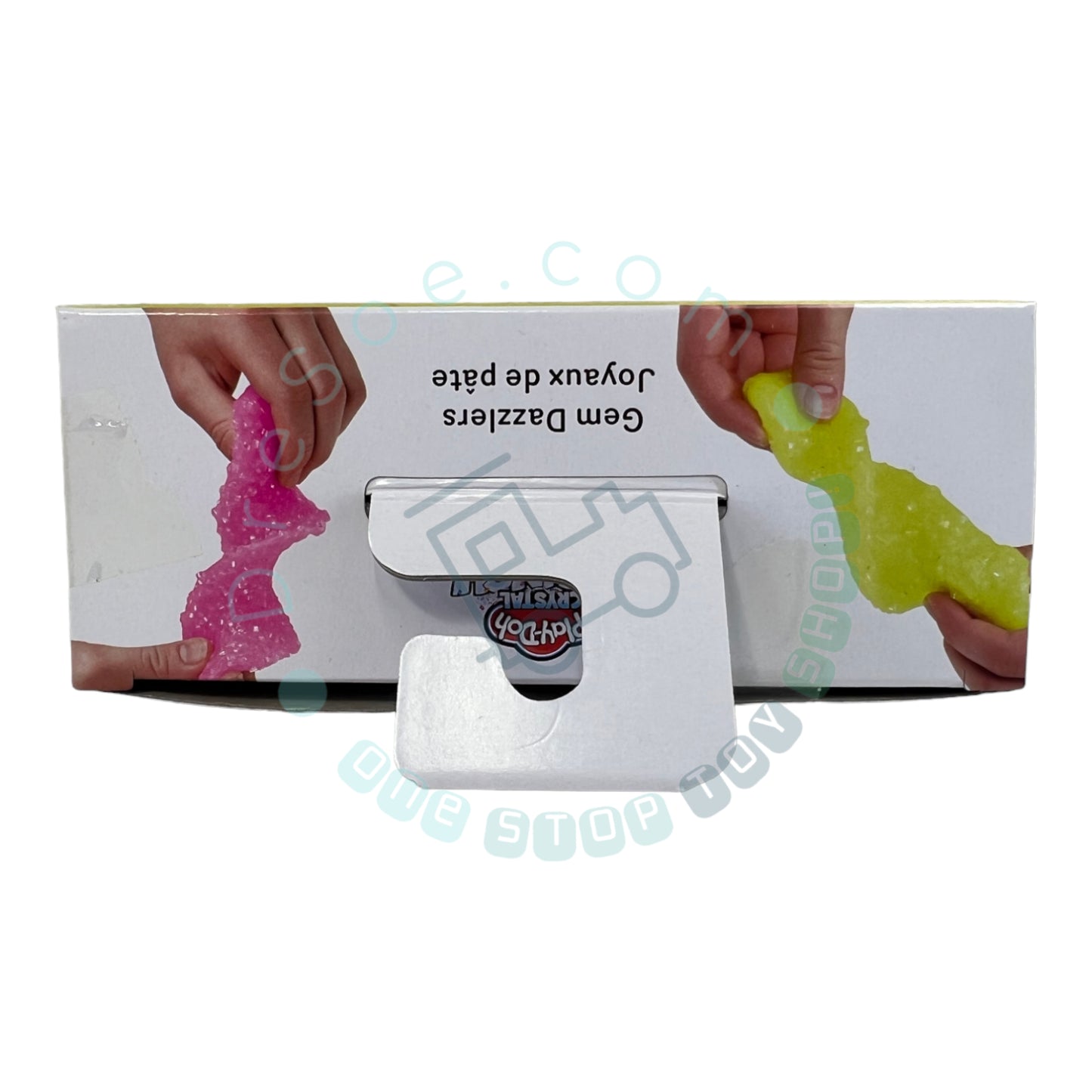 Play-Doh - Pink And Green - Cup cake and Pineapple - Crystal Crunch Gem Dazzlers Scented 2-Pack