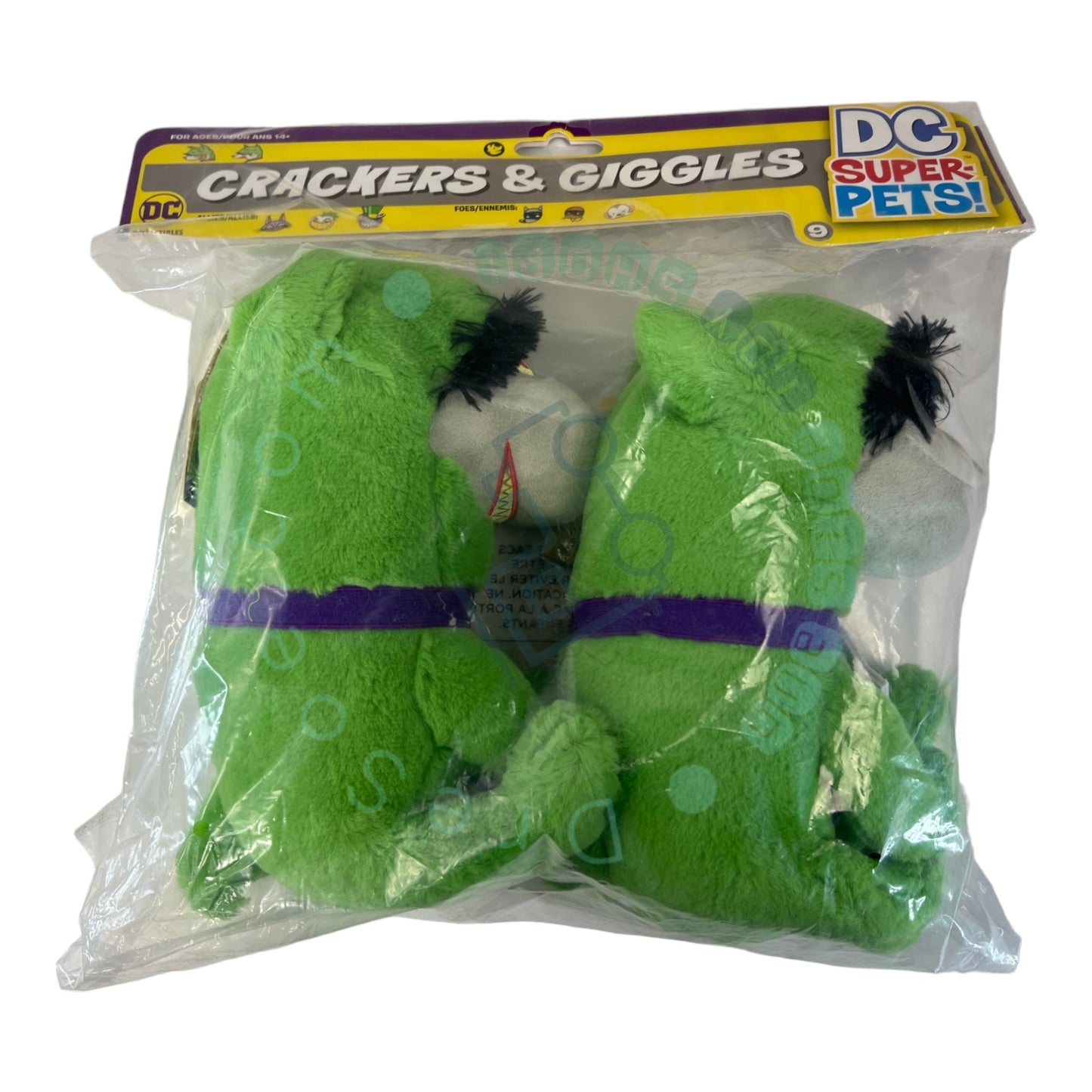 DC Super Pets - Crackers & Giggles Plush Combo 2-Pack