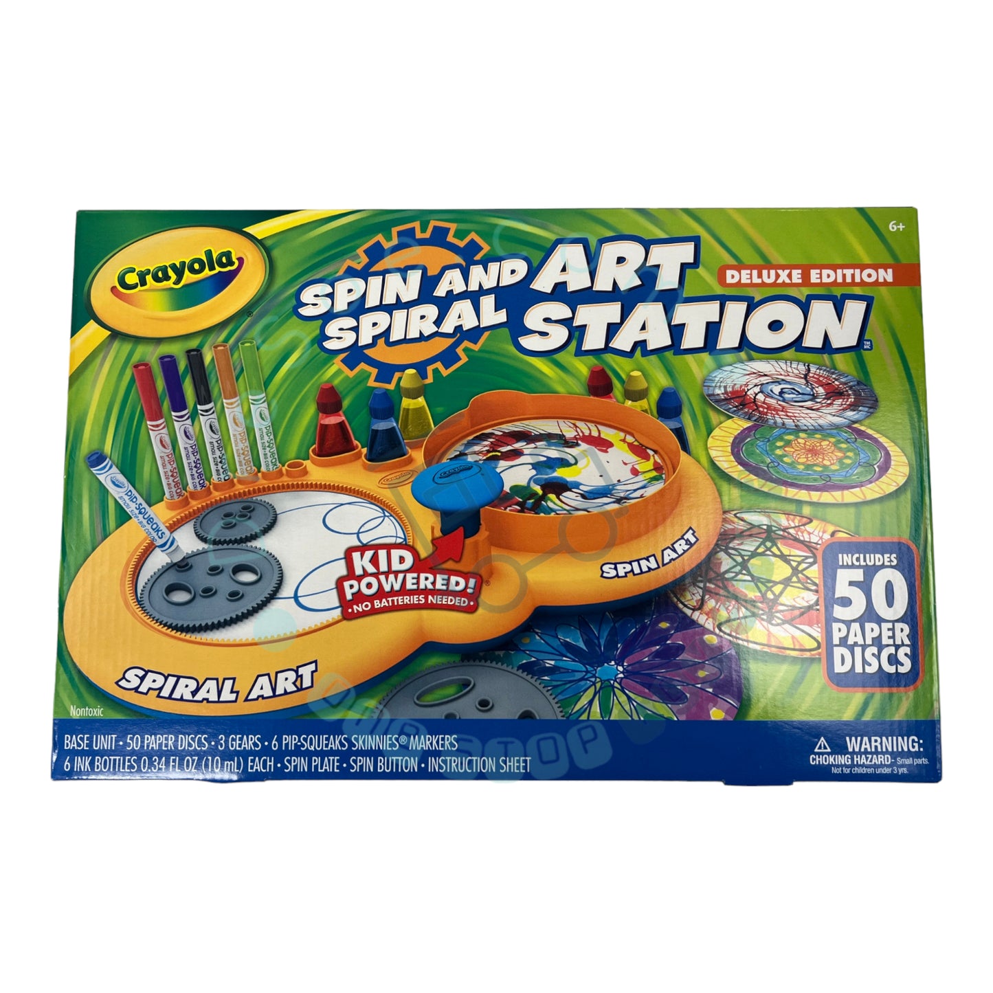 Crayola - Art Station - Spin and Spiral - Édition Deluxe - Kit d'artisanat