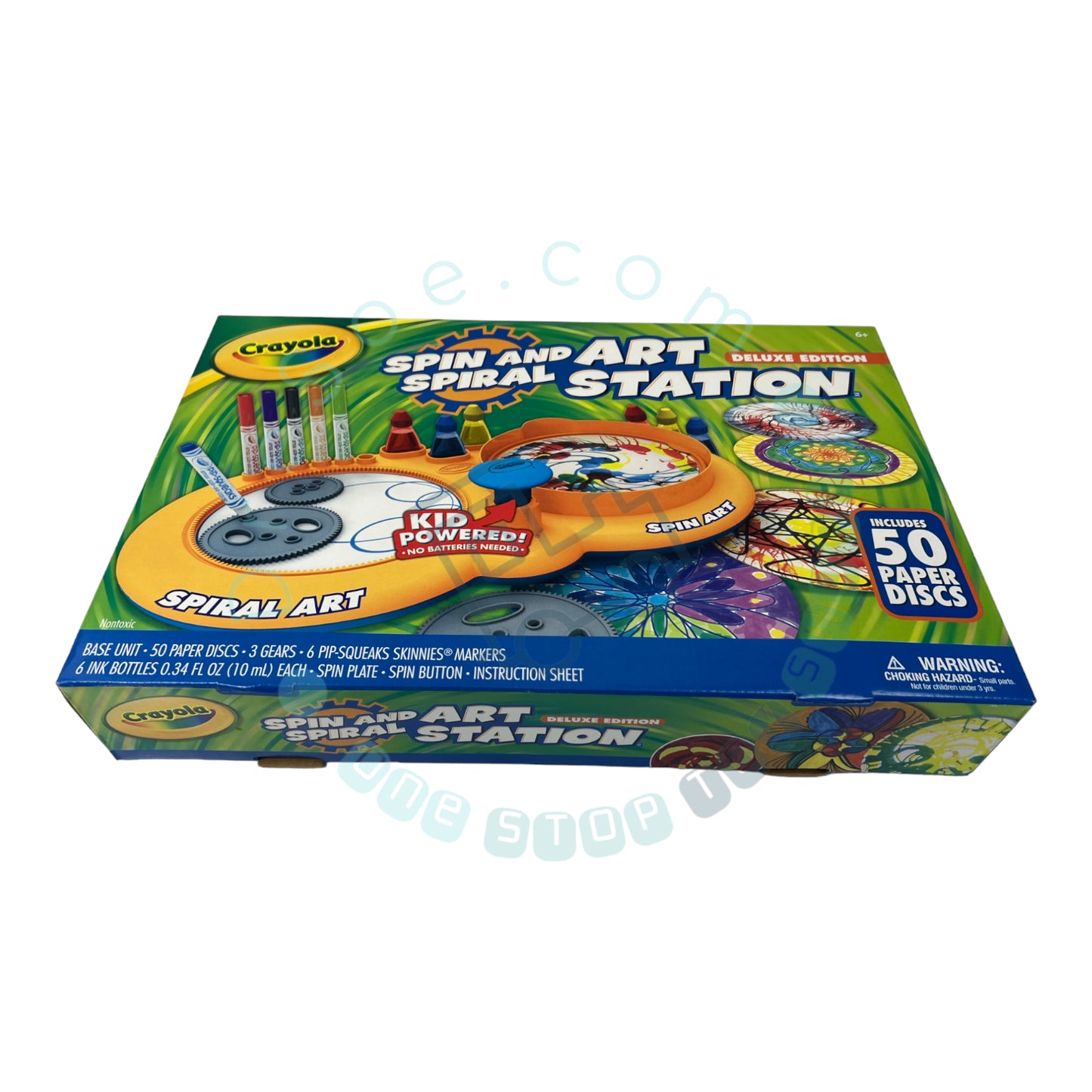 Crayola - Art Station - Spin and Spiral - Édition Deluxe - Kit d'artisanat