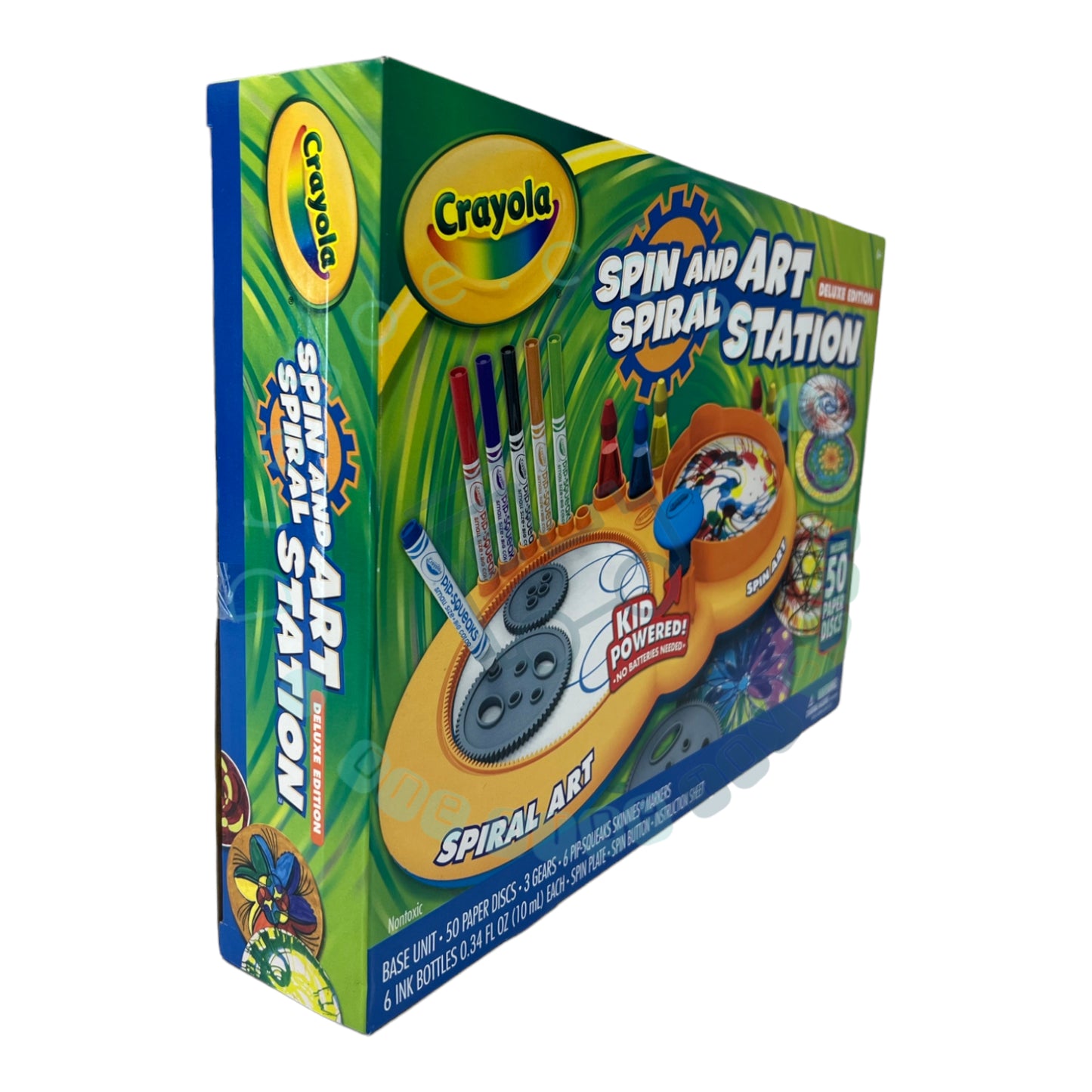 Crayola - Art Station - Spin and Spiral - Édition Deluxe - Kit d'artisanat