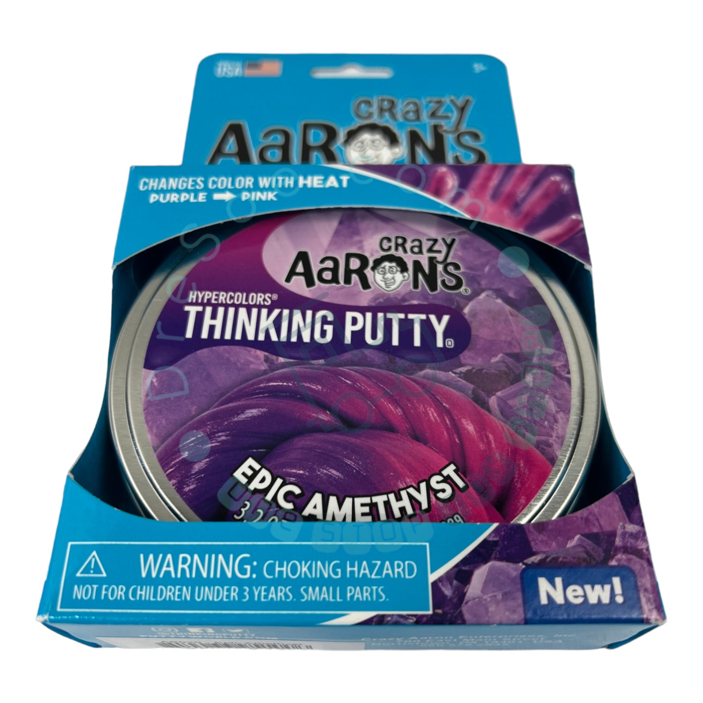 Crazy Aaron's - Epic Amethyst - Thinking Putty - 4" Tin Thinking Putty - Non-Toxic Sensory Play Putty