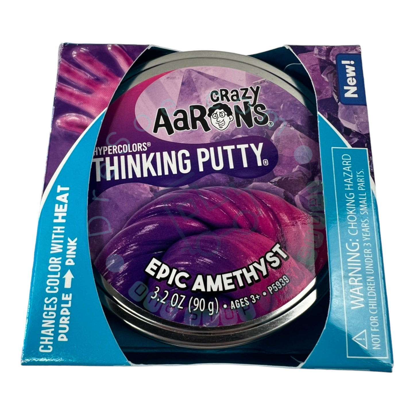 Crazy Aaron's - Epic Amethyst - Thinking Putty - 4" Tin Thinking Putty - Non-Toxic Sensory Play Putty