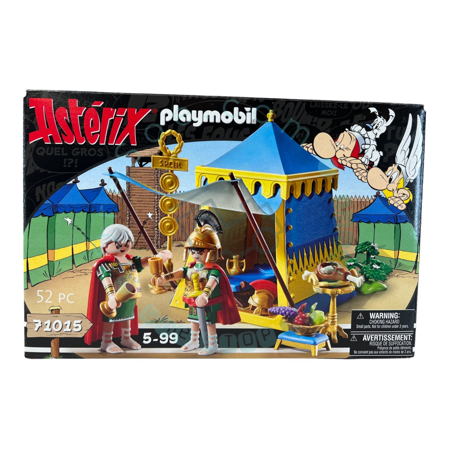 Playmobil - Tente du Chef Astérix avec Généraux - 71015