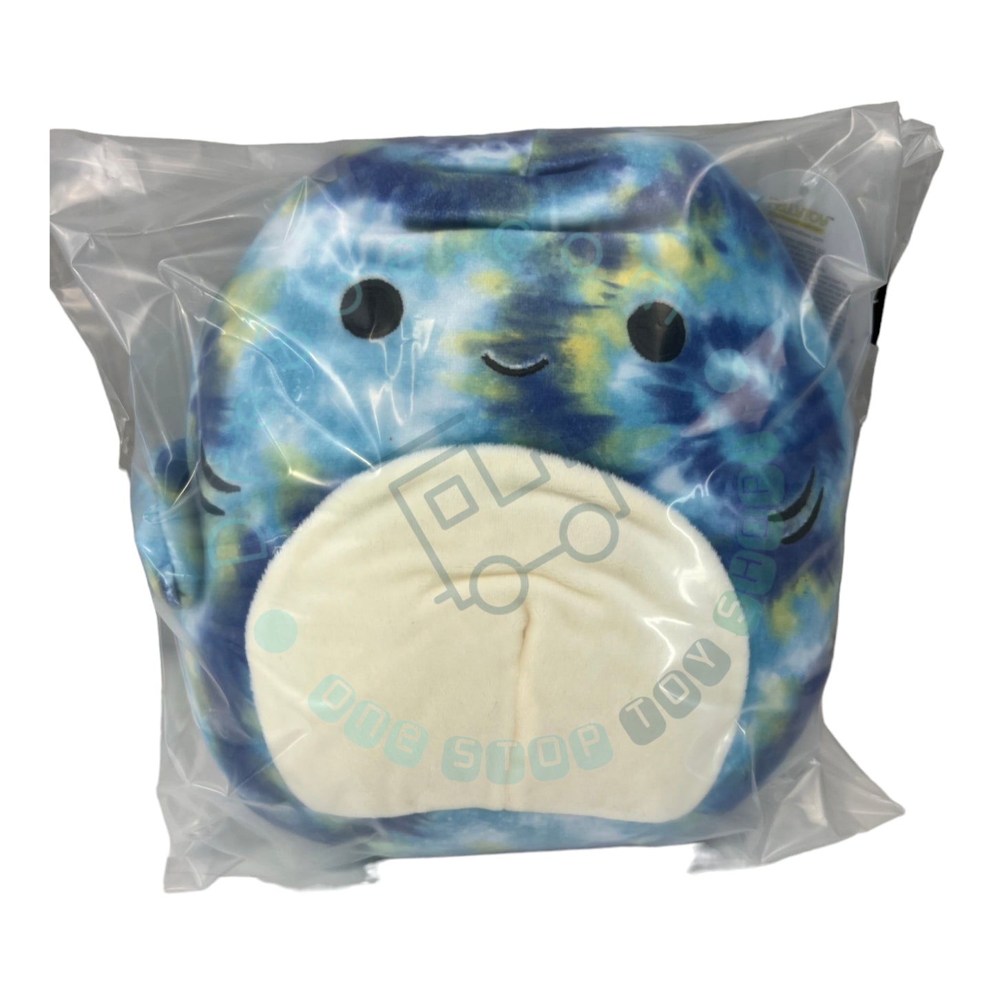 Squishmallow - Luther le requin 8 pouces - Animal en peluche douce et spongieuse - Kellytoy officiel