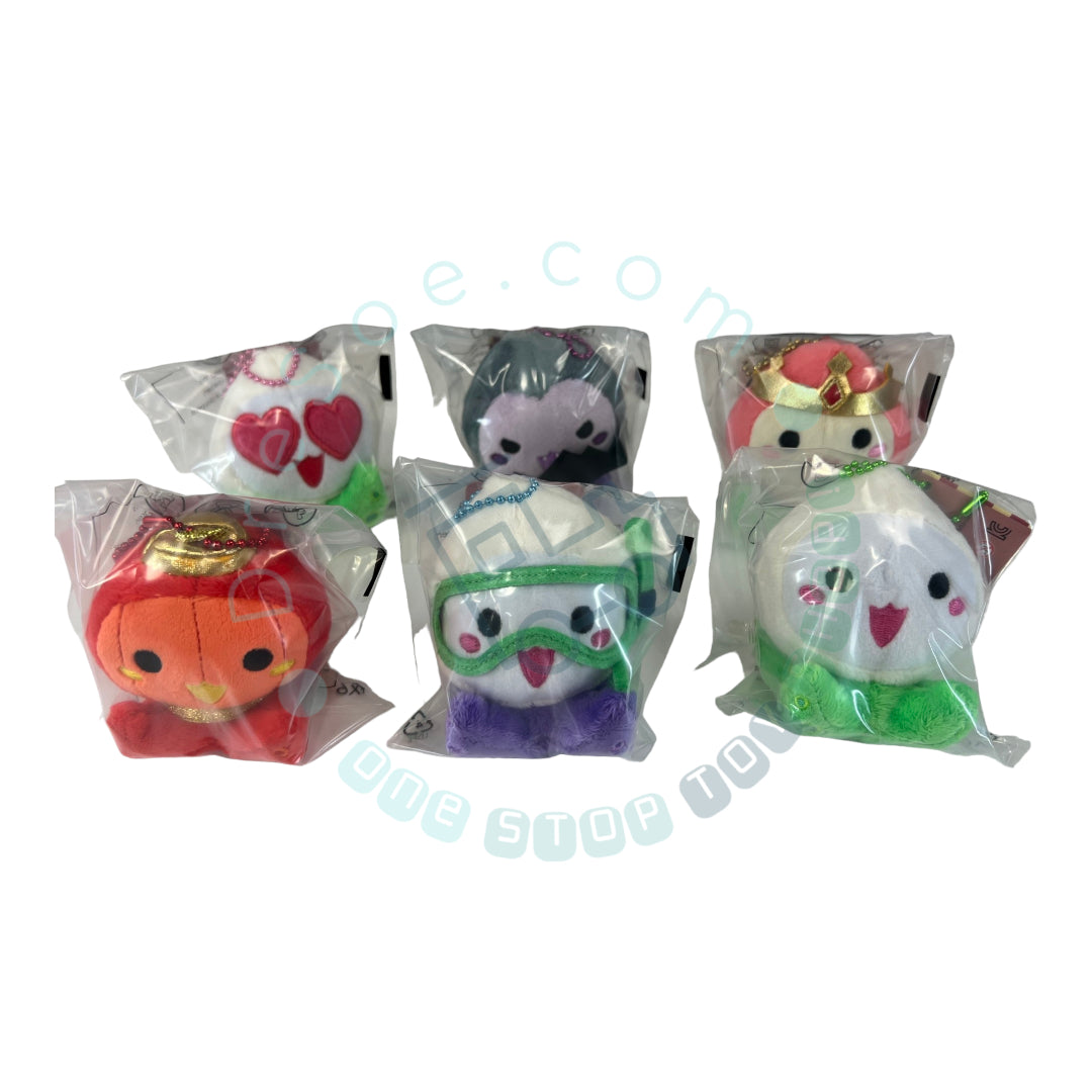 Overwatch - Peluche Mini Pachimari 2,5 pouces - Blizzard officiel - Lot de 6 - Collection complète