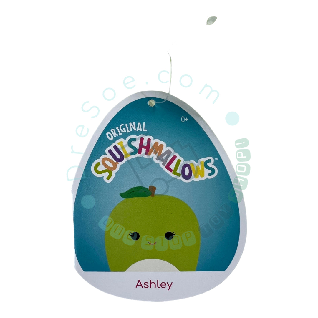 Squishmallow - Ashley the apple - 8 inch - Squishy Soft Plush Toy Animal - Official Kellytoy