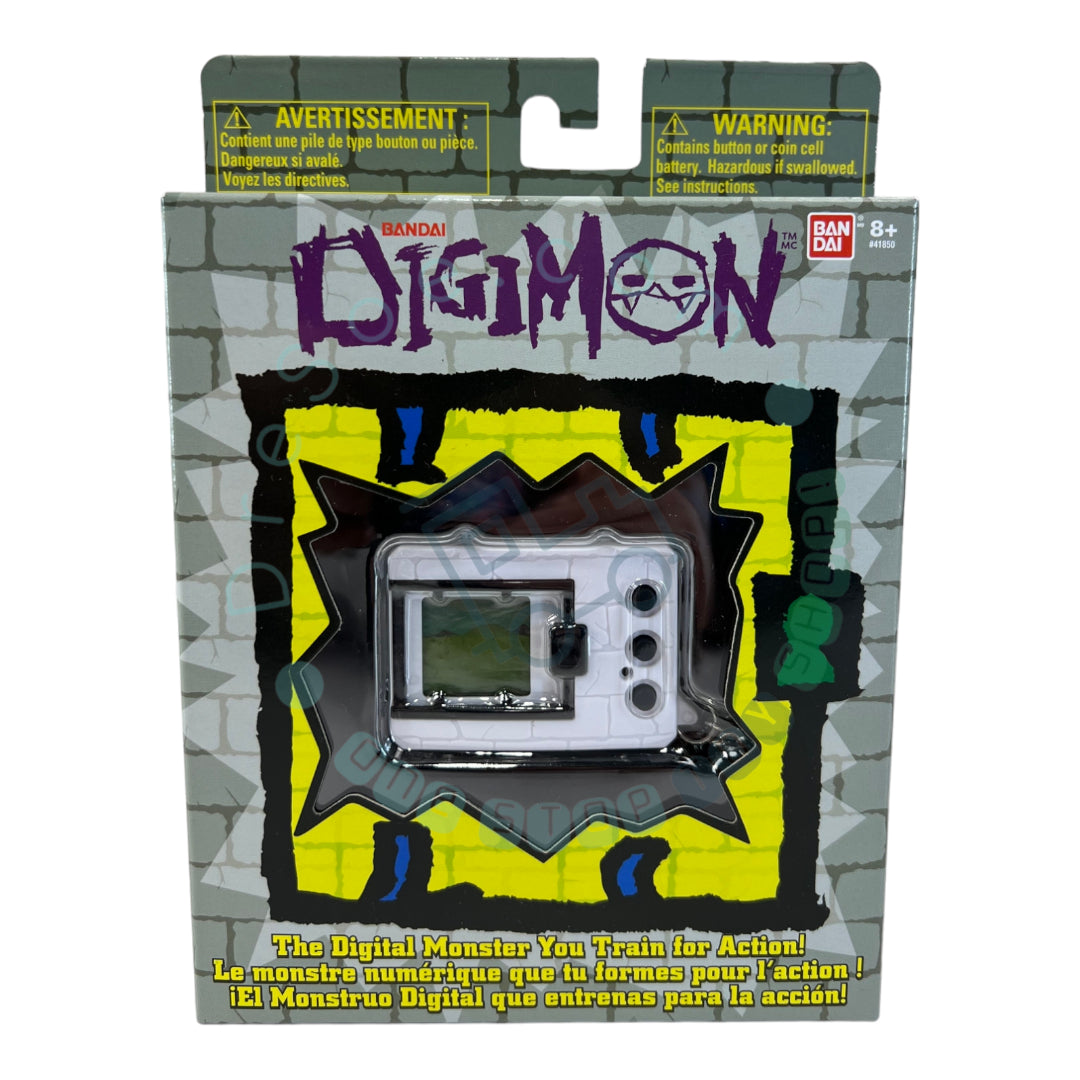 Digimon - Monstre virtuel électronique Digivice - 20e anniversaire - Blanc