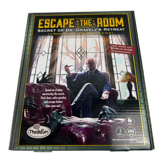 Escape The Room: Secret of Dr. Gravelys Retreat - Thinkfun Games