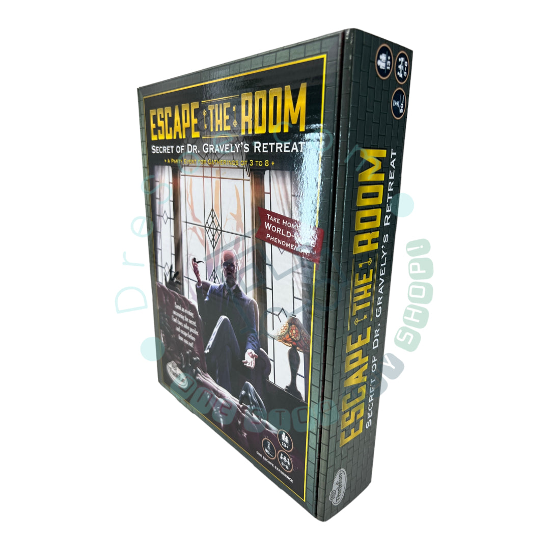 Escape The Room: Secret of Dr. Gravelys Retreat - Thinkfun Games