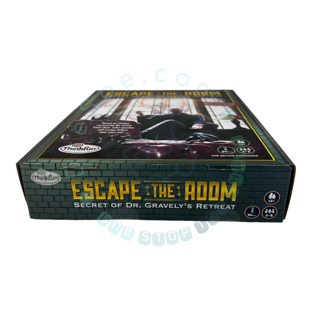 Escape The Room: Secret of Dr. Gravelys Retreat - Thinkfun Games