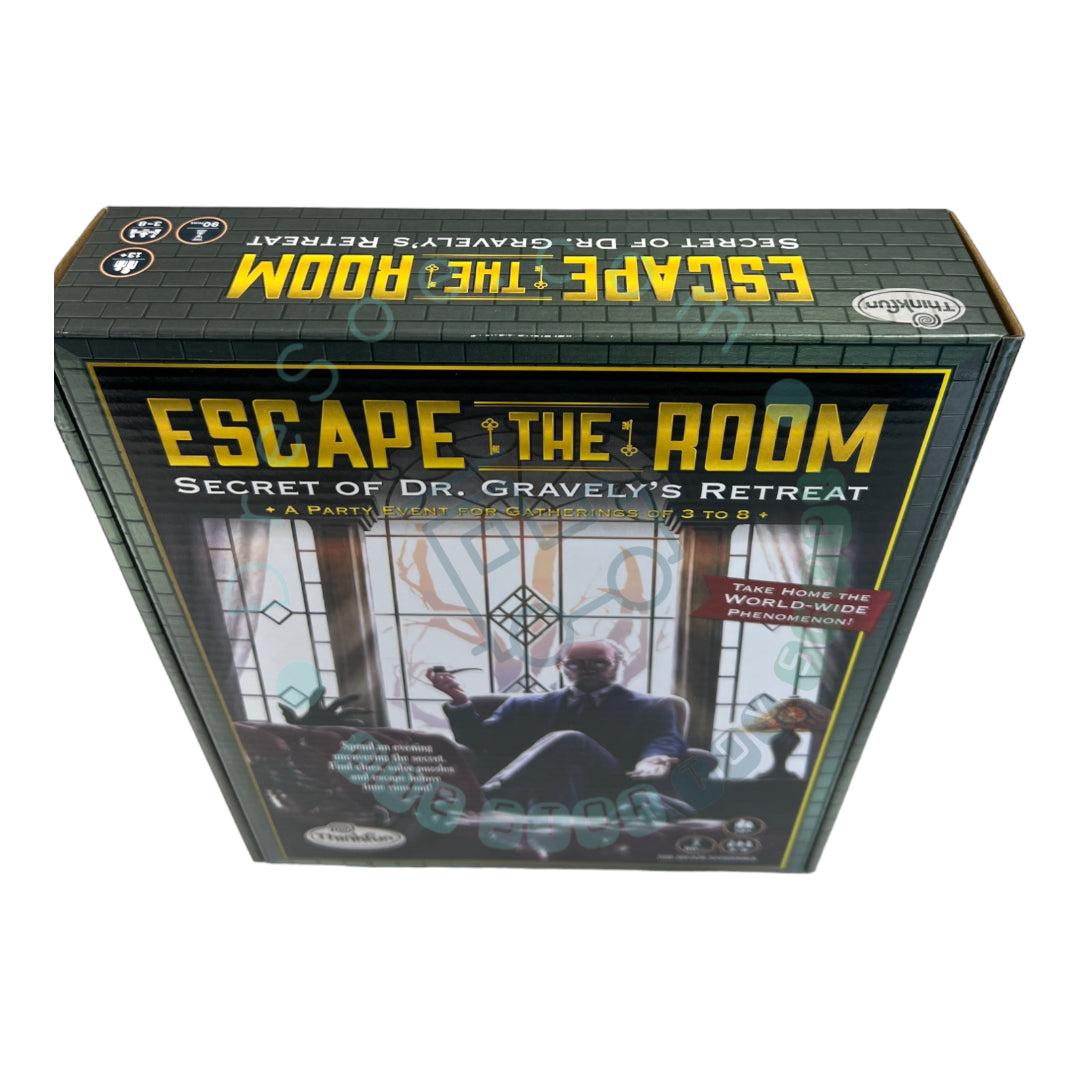 Escape The Room: Secret of Dr. Gravelys Retreat - Thinkfun Games