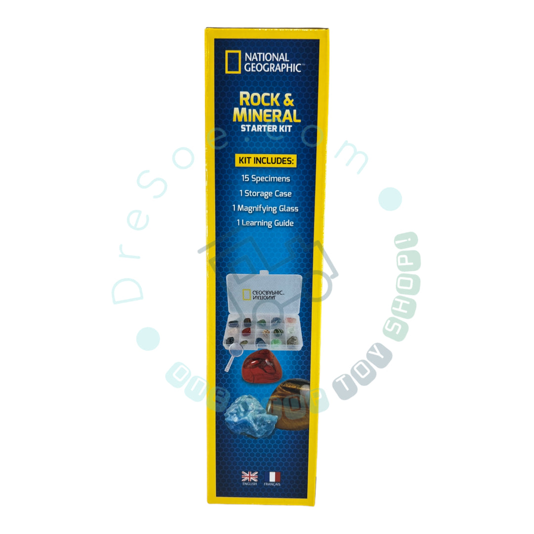 National Geographic - Rock and Mineral Starter Kit - 15 Specimens