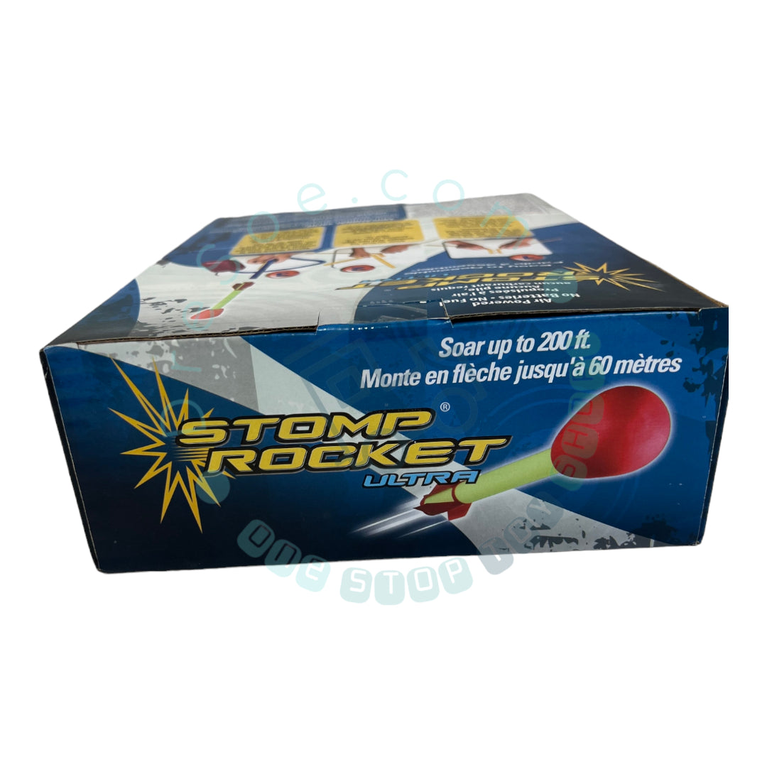 Stomp Rocket - The Original Stomp Rocket Ultra Rocket Launcher, 4 Rockets kit - STEM