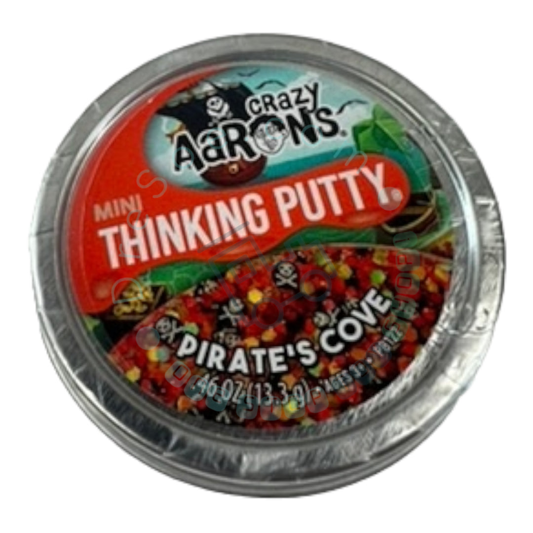 Crazy Aaron's - Pirate's Cove - Thinking Putty - Boîte de 2" 0,46 oz 13,3 g - Mastic de jeu sensoriel non toxique