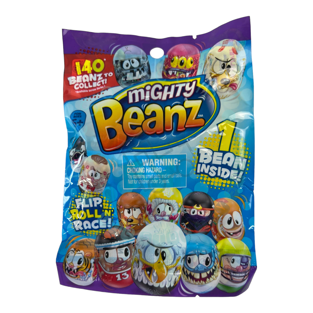 Mighty Beanz - Sac aveugle individuel saison 1 - 1 personnage Mystery Bean