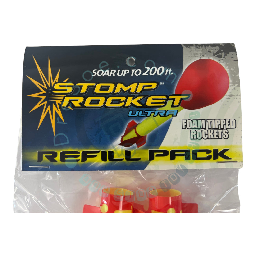 Stomp Rocket - The Original Stomp Rocket Ultra 2 pack Rockets Recharge - Kit 2 Rockets - STEM