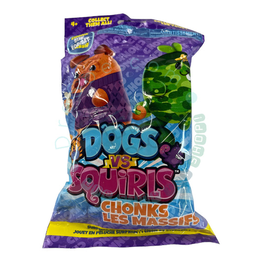 Dogs Vs. Squirls - Chonks! Plush - 6-Inch Mystery Bags