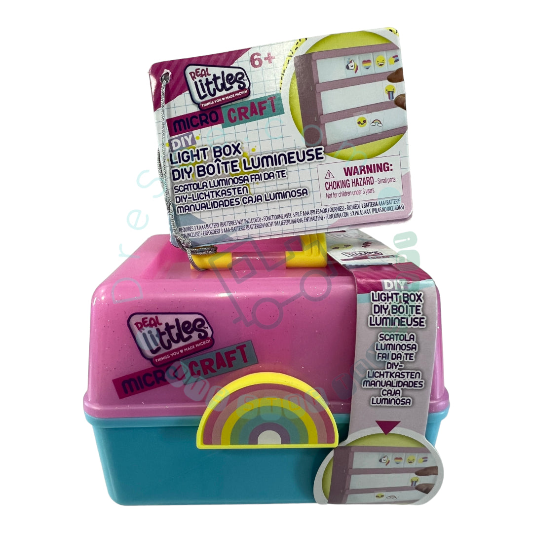 REAL LITTLES - Mini Craft Box - Collect 6 Different Projects to Make with Micro Working Accessories Inside!