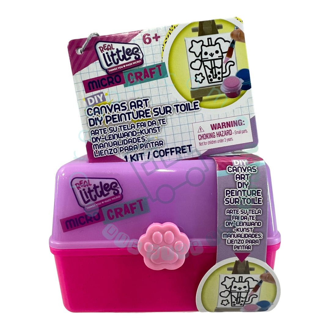 REAL LITTLES - Mini Craft Box - Collect 6 Different Projects to Make with Micro Working Accessories Inside!