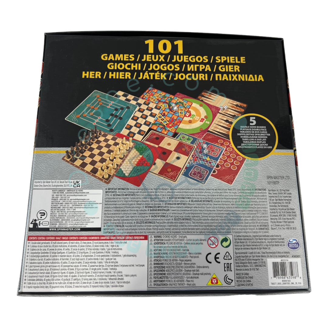 Jeux classiques - Marque 101 Games - Cardinal Classics par Spin Master 